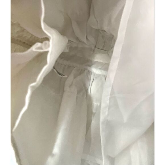 Max Studio cream gold pattern pearl gem waistline dress sz 2T New with Tags - Picture 4 of 7